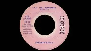 Rhonda Davis - Can You Remember