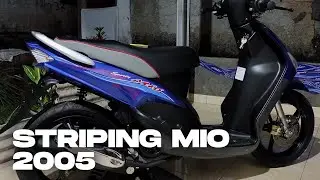 PASANG STRIPING MIO SPORTY 2005 | Restorasi Mio