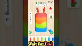 Beautiful Mobile back painting game 😚 💝 🔙 #shorts #shortsvideo #youtubeshorts