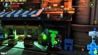 Lego Batman 3 Beyond Gotham: Dark Knight Trilogy (DLC) FREE PLAY (All 10 Minikits) - HTG