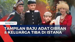 Rayakan HUT ke-80 RI: Wapres Gibran Berbusana Kerawang Gayo, Selvi Berbusana Adat Palembang