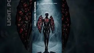 Black Latex Bodysuit With LED Wings | Futuristic Runway Art | The Rise of Digital Fashion #fashion
