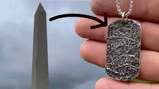 Making a Dog Tag from the Washington Monument
