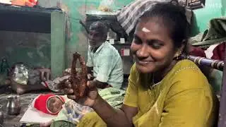 Soft Idli Tomato Chutney fish fry video #viralvideo #familyvlog #family #indianstreetfood 