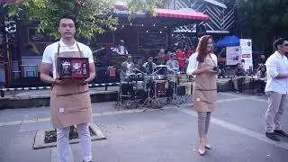 Touch & Play Percussion x Manshur Angklung at Car Free Day Bandung