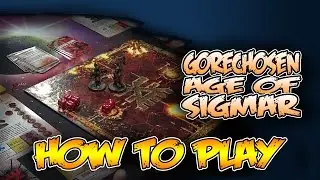 How To Play Gorechosen Board Game -  AoS Tutorial