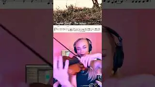 Taylor Swift - the lakes 🎻✨ Violin play-along with sheet music