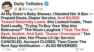 At My Sister&rsquo;s Baby Shower, I Handed Her A Box &mdash; Prepaid Doula, Diaper Service, And $3,000