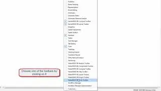 How to Open a Toolbar in ArcMap