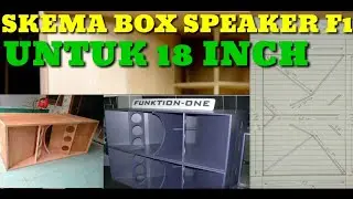 SKEMA BOX SPEAKER F1 18 INCH