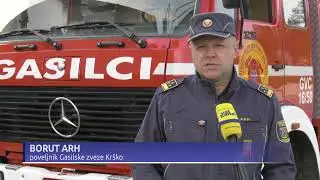 Krški gasilci z novimi vozili