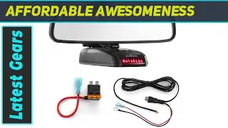 Beltronics STI RX65 Radar Mount Mirror Mount + Direct Wire Power Cord + ATO Fuse Tap Bundle