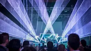 Corporate laser show - Brno, 2015