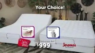 Jerome's Adjustable Base Mattress Sets