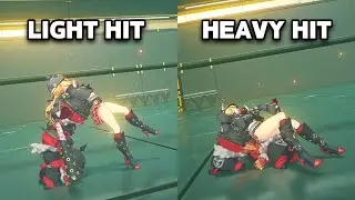 ZZZ characters have 2 parry animations for light and heavy hit | Zenless Zone Zero