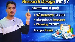 Research design in detail hindi|| research methodology || nursing research and statistics playlist 