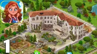 Merge Manor : Sunny House - Gameplay Walkthrough Part 1 All Levels (Android & iOS)