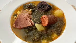 Potaje Asturiano (No Beans) | Spanish Kale, Potato & Chorizo Stew (Easy Comfort Food)