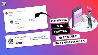 How To Add Signature ✒️ In Emails #signature  || Add Professional Signature In Emails ||