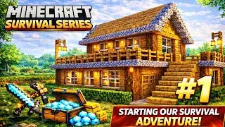 My best start ever 😍 | Minecraft Survival series | Episode #1 |
