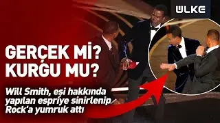 #Oscar Tarihine Damga Vurdu! #WillSmith Komedyen Chris Rock'a Tokat Attı! I #Oscar2022