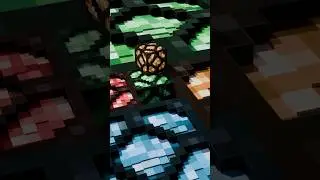 Satisfying Minecraft Lamp Slide and Drop Perfect Loop - Blender