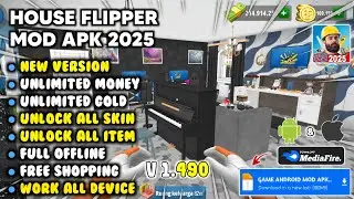 UPDATE! HOUSE FLIPPER MOD APK V1.490 New 2025 - Unlimited Money & Coins Latest Version