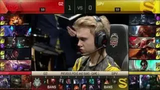 G2 vs SPY (LCS 2016 Final EU Bo5) game2