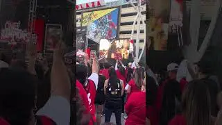 Las Vegas aces member Las Vegas parade 2023