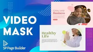 Video Mask in Joomla! using SP Page Builder