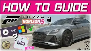 Forza Horizon 5 How To Play with Friends in ONLINE MULTIPLAYER + Autumn Festival Playlist FH5