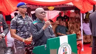 GOVERNORS SPEECH DURING TODAY ROAD COMMISSIONING! Abians rejoice