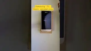 Samsung Galaxy J1 2016 boot animation (faster version)