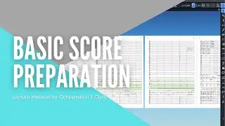 Score Preparation Video for Beginning Orchestration Class
