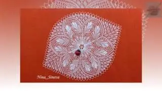 Салфетки спицами. Knitted cloth.
