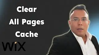 Как очистить кэш всех страниц сайта Wix 2025