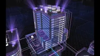 Smart Building Digital Twin | Building Power System 3D Management System