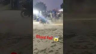 stunt fail 😱 #reels #viral #trending #follow #travel #blogger #bike #love #gym #india #viralreels