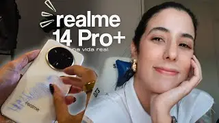 realme 14 Pro+ na vida real | VLOG teste de câmera e bateria