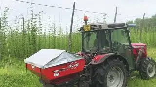Admiral Hops & GPS Fertiliser Application - Bromyard, Herefordshire
