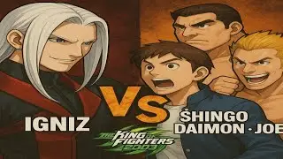 Igniz Vs Shingo, Daimon, Joe | Epic KOF 2003 Battle | King of Fighters Ultimate Fight