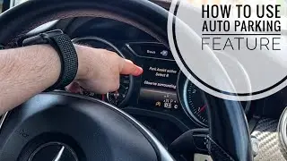 Как использовать функцию самостоятельной парковки на вашем Mercedes-Benz или Mercedes-AMG