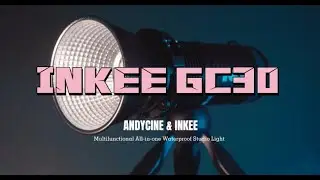 INKEE Gold Crow 30W: Multifunctional All-in-one Waterproof Studio Light