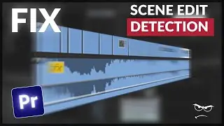 FIX Scene edit detection Not Working | Premiere Pro
