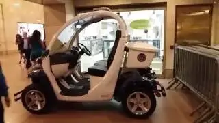 NYS Metropolitan Transportation Authority Police Golf Car Parked In Grand Central Terminal