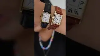Часы Cartier Tank Louis против Seiko Tank (дубликат) #cartier #cartiertank #cartierwatches