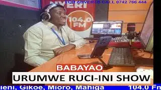 URUMWERUCI INISHOW NDURUMENIyaBABAYAO