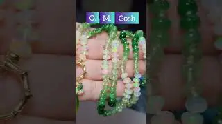 Great news! The Tsavorite and Opal necklace is back in stock for 2 more necklaces 🥰🥰🥰 The Opals are