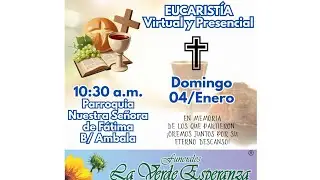 10:30 A.M. EUCA. POR NUESTROS SERES QUERIDOS FALLECIDOS - FUNERALES LA VERDE ESPERANZA