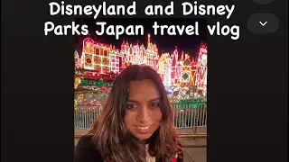 Disneyland and Disney Parks Japan Experiences Travel Vlog #travel #disney #Japan #vlog #fun #fyp 